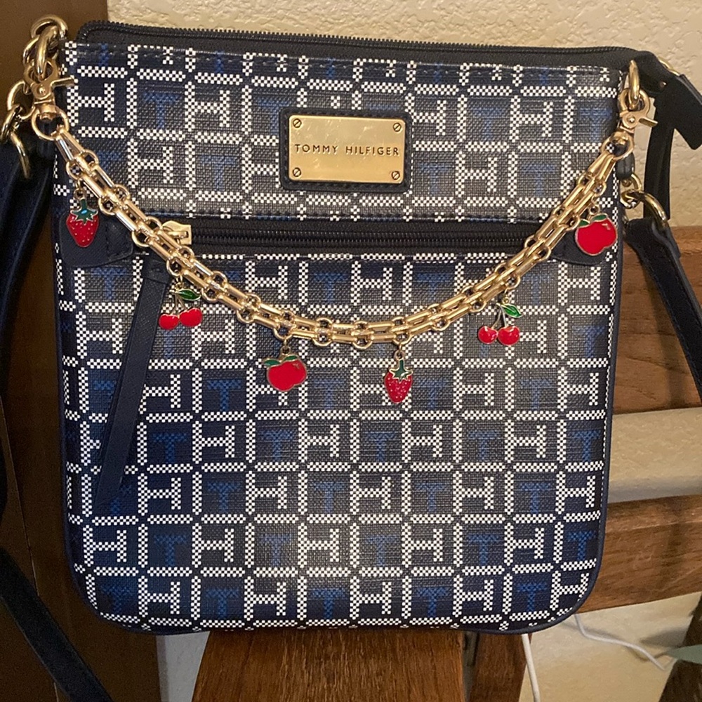 Purse/Bag Chain (Large) with Strawberry, Cherry & Apple Charms NWOT ๐๐ ๐ - Picture 2 of 5
